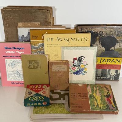 LOT 34Y: Vintage Chinese Books & More