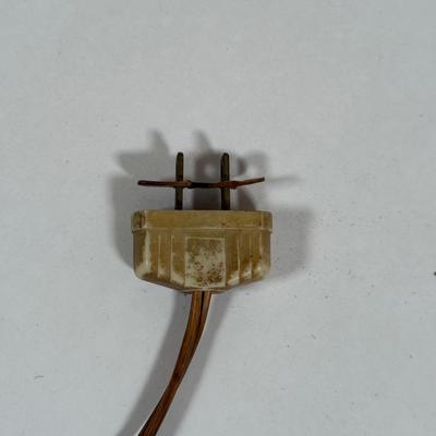 LOT 35Y: Vintage Blue & White Delft Blue and White Porcelain Table Lamp