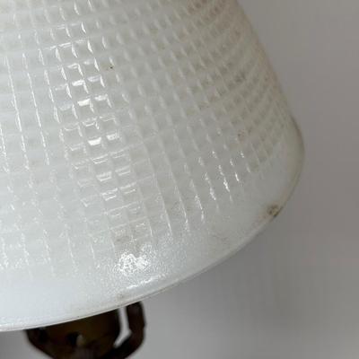 LOT 35Y: Vintage Blue & White Delft Blue and White Porcelain Table Lamp