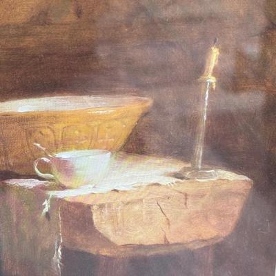 LOT 40L: The Orphans Framed Print by George Elgar Hicks