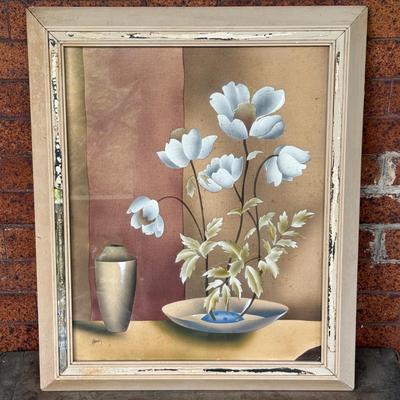 LOT 41L: Floral Print by Ben Jorj Harris