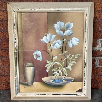 LOT 41L: Floral Print by Ben Jorj Harris