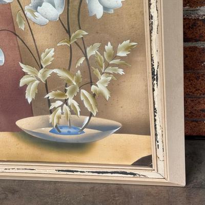 LOT 41L: Floral Print by Ben Jorj Harris