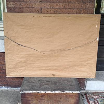 LOT 44L: "Nights Return" Penciled Signed Artwork by Melvin Goldfield (1939-2000 Philadelphia, PA).