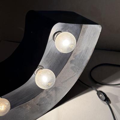 LOT 45L: Electric Light Up Marquee Initial Letter C