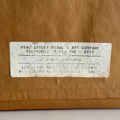 LOT 48X: "Lake Lucerne, Switzerland" by George Baxter Framed Color Print