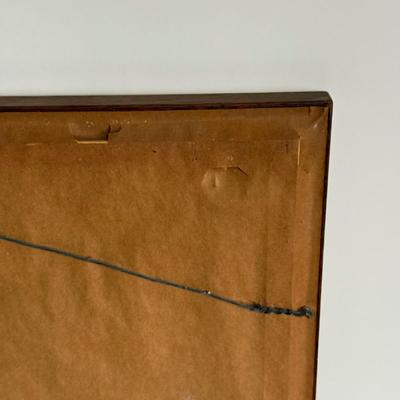 LOT 48X: "Lake Lucerne, Switzerland" by George Baxter Framed Color Print