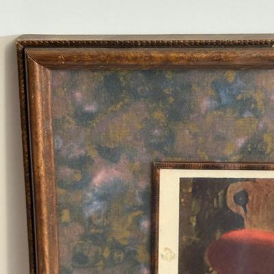 LOT 50X: Framed National Gallery Of Art Prints: "Girl With the Red Hat"