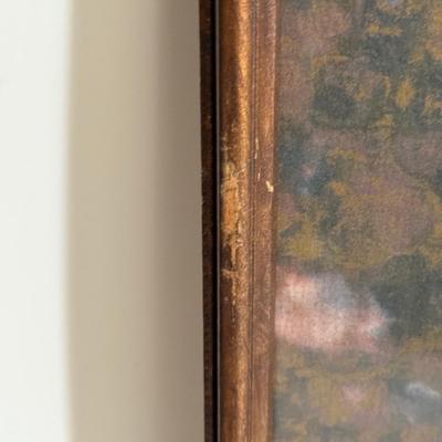 LOT 50X: Framed National Gallery Of Art Prints: "Girl With the Red Hat"