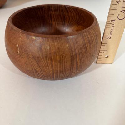 LOT 52L: Nissen Denmark Cheese Board and Assortment of Wooden Bowls, Plates