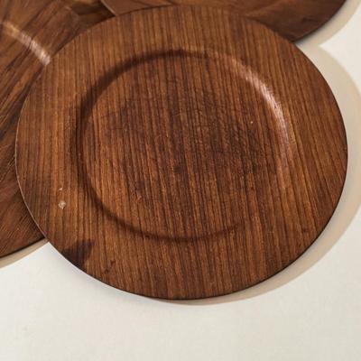 LOT 52L: Nissen Denmark Cheese Board and Assortment of Wooden Bowls, Plates