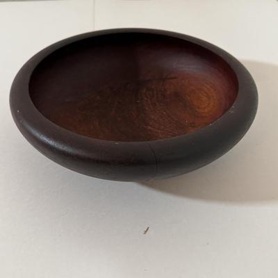 LOT 52L: Nissen Denmark Cheese Board and Assortment of Wooden Bowls, Plates