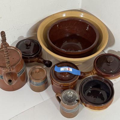 LOT 53D: Assortment of Pottery Stoneware