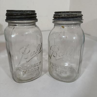 LOT 54L: Assortment of Vintage Ball Mason Jars