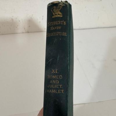 LOT 60X: Volumed Set of Student’s Handy Shakespeare, from 1881!