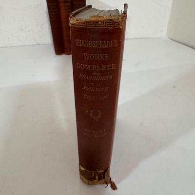 LOT 61: Volumed Set of the Works of Shakespeare, Complete and Unabridged, 1877!!