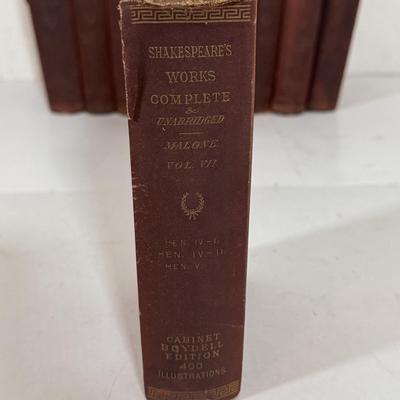LOT 61: Volumed Set of the Works of Shakespeare, Complete and Unabridged, 1877!!