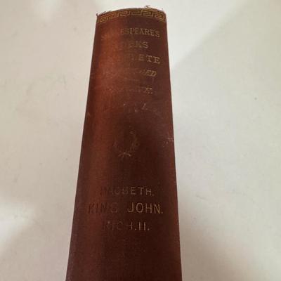 LOT 61: Volumed Set of the Works of Shakespeare, Complete and Unabridged, 1877!!