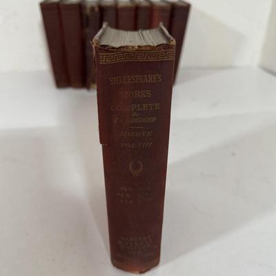LOT 61: Volumed Set of the Works of Shakespeare, Complete and Unabridged, 1877!!