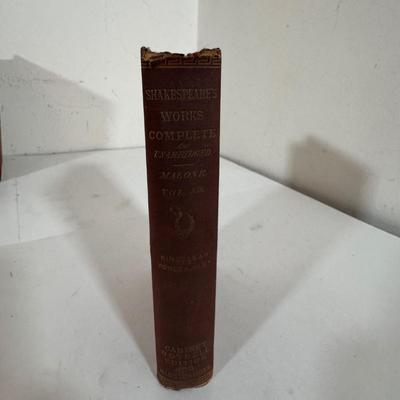 LOT 61: Volumed Set of the Works of Shakespeare, Complete and Unabridged, 1877!!