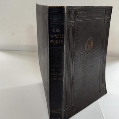 LOT 62X: 1914,1918 Volumed Set of Our Wonder World!