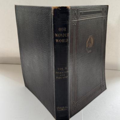 LOT 62X: 1914,1918 Volumed Set of Our Wonder World!