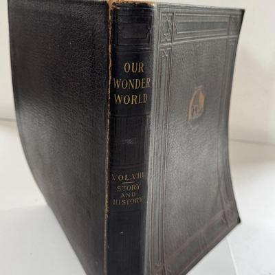 LOT 62X: 1914,1918 Volumed Set of Our Wonder World!