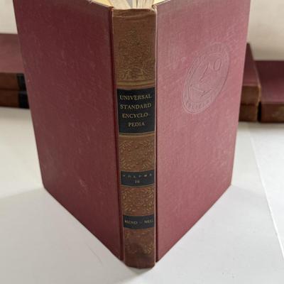 LOT 64X: Universal Standard Encyclopedia Set, 1956,57