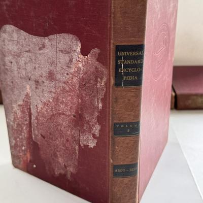 LOT 64X: Universal Standard Encyclopedia Set, 1956,57