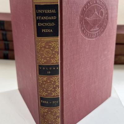 LOT 64X: Universal Standard Encyclopedia Set, 1956,57