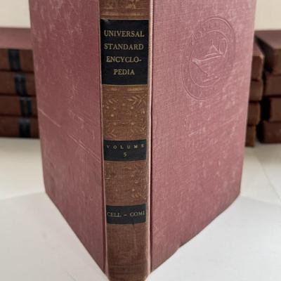 LOT 64X: Universal Standard Encyclopedia Set, 1956,57