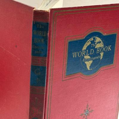LOT 65X: The World Book Encyclopedia Set, 1949!!