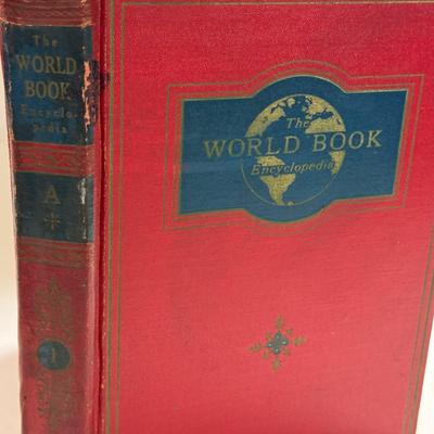 LOT 65X: The World Book Encyclopedia Set, 1949!!