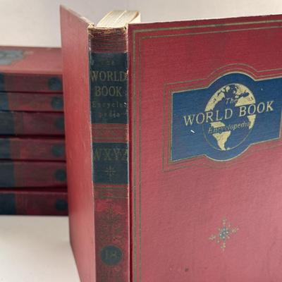 LOT 65X: The World Book Encyclopedia Set, 1949!!