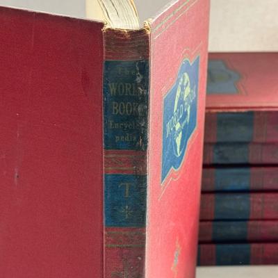 LOT 65X: The World Book Encyclopedia Set, 1949!!