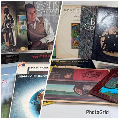 LOT 67X: On Vinyl: Various Artists as Paul McCartney and The Wings, Johann Sebastian Bach, Chuck Mangione, Al Jareau, and so many more!
