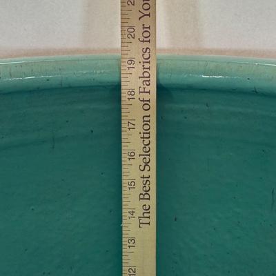 LOT 69X: Chinese Egg Pot Dragon Motif Large Jardiniere (19 inches)