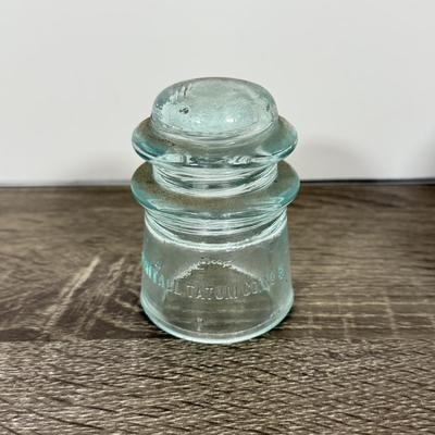 LOT 72L: Vintage Glass Insulators