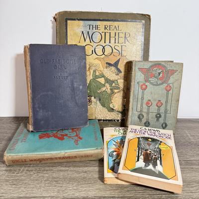 LOT 74L: Antique & Vintage Children's Books - see description