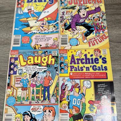 LOT 79L: Collection of Archie comic books + more