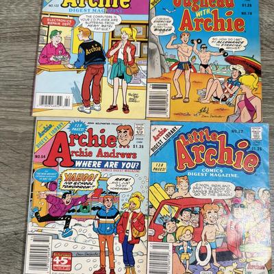 LOT 79L: Collection of Archie comic books + more