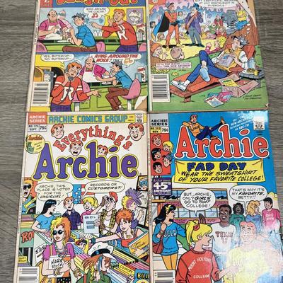 LOT 79L: Collection of Archie comic books + more
