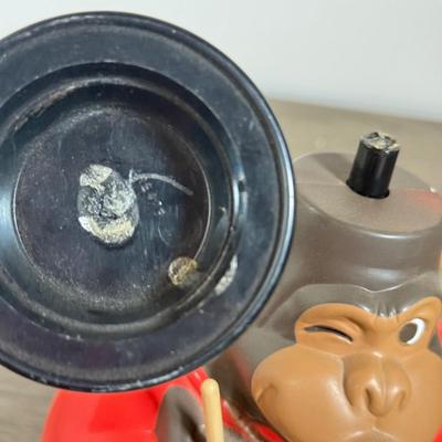 LOT 83L: Vintage Rhythm "One Man Band" Gorilla Quartz Alarm Clock