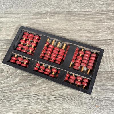 LOT 85L: Vintage Abacus & Riefler Drafting Tool Set