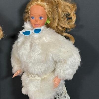 LOT 88D: Vintage Barbie Corvette & Dolls: Ken’s, Totally Hair Barbie & More