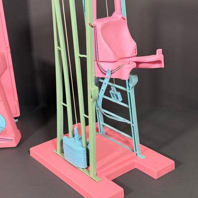 LOT 90D: 1980s Mattel Barbie Furniture, Clothes & Accessories