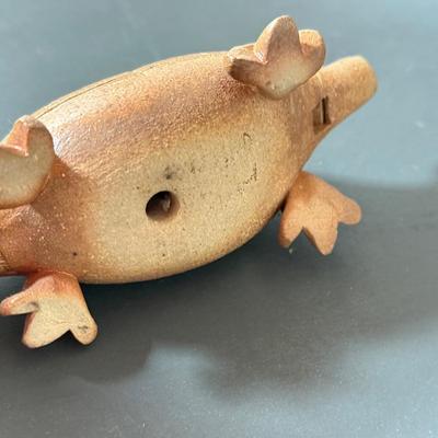 LOT 89L: Vintage Whistle Works Alligator / Crocodile Ocarina