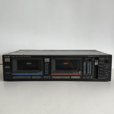 LOT 91X: TEAC W-500C Stereo Double Cassette Deck
