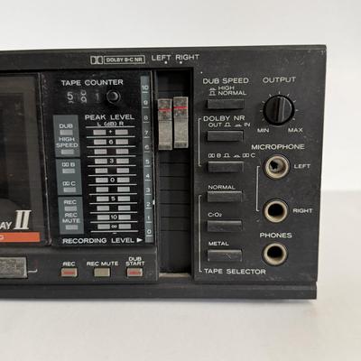 LOT 91X: TEAC W-500C Stereo Double Cassette Deck