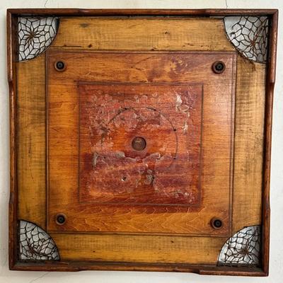 LOT 95X: Vintage Carrom Game Board